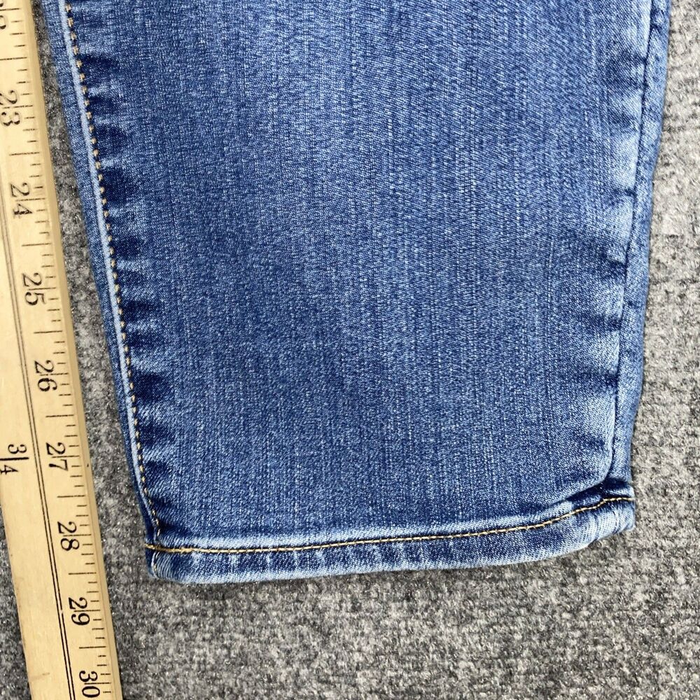Athleta Jeans Womens Size 10 Blue sculptek Skinny Ankle - Picture 7 of 11